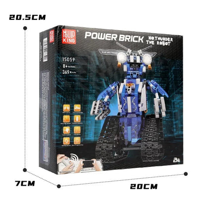Mould King Motorized Building Block Set: APP RC Expert STEM Robot Programming, Model 15059