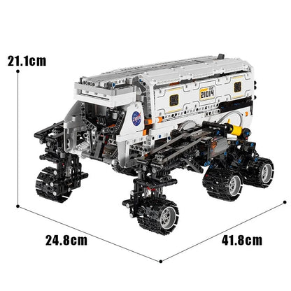Mould King Building Block Set: APP RC Motorized Mars Explorer Space Vehicle, Model 21014