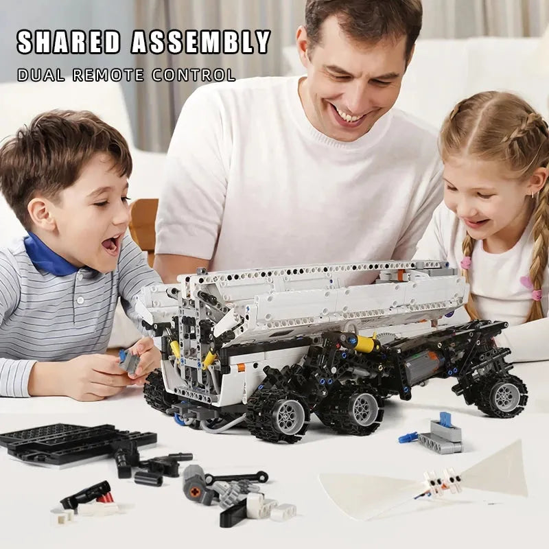Mould King Building Block Set: APP RC Motorized Mars Explorer Space Vehicle, Model 21014