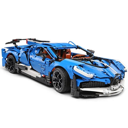 Mould King MOC Motorized Building Block Set: 13125 Bugatti Divo Racing Car