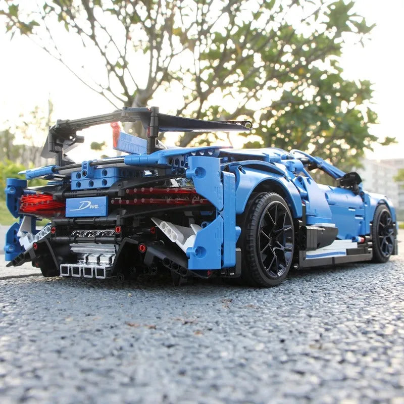 Mould King MOC Motorized Building Block Set: 13125 Bugatti Divo Racing Car