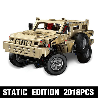 Mould King MOC Motorized Building Block Set: 13131 Marauder Off-Road Truck SUV, Model K13131