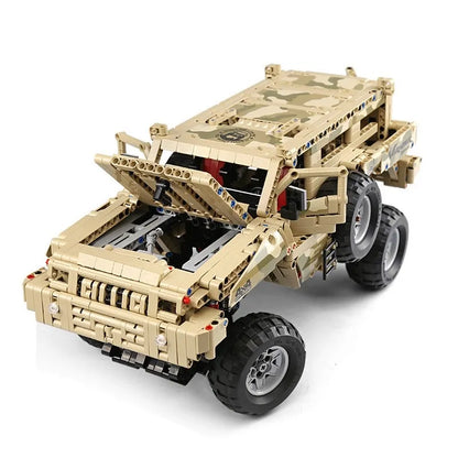 Mould King MOC Motorized Building Block Set: 13131 Marauder Off-Road Truck SUV, Model K13131