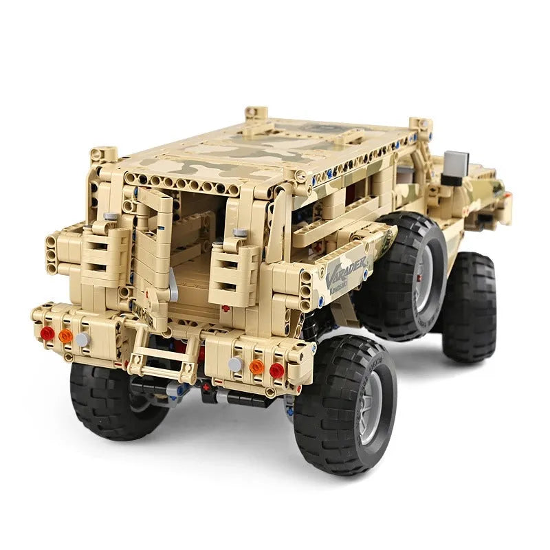 Mould King MOC Motorized Building Block Set: 13131 Marauder Off-Road Truck SUV, Model K13131