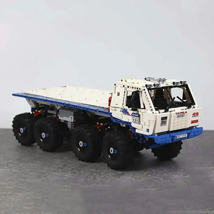 Mould King MOC Building Block Set: 13144 APP Motorized Heavy Tow Truck