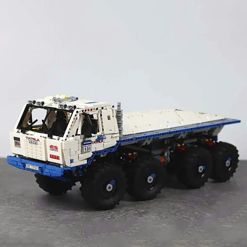 Mould King MOC Building Block Set: 13144 APP Motorized Heavy Tow Truck