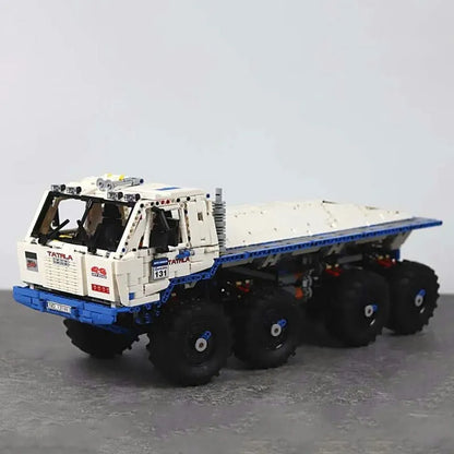 Mould King MOC Building Block Set: 13144 APP Motorized Heavy Tow Truck