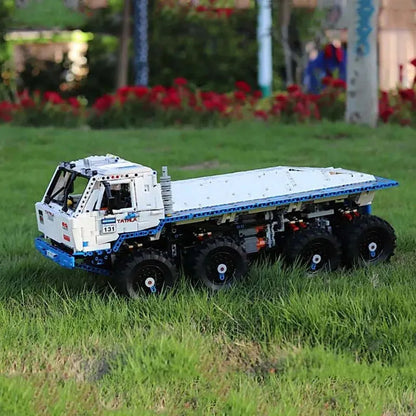 Mould King MOC Building Block Set: 13144 APP Motorized Heavy Tow Truck