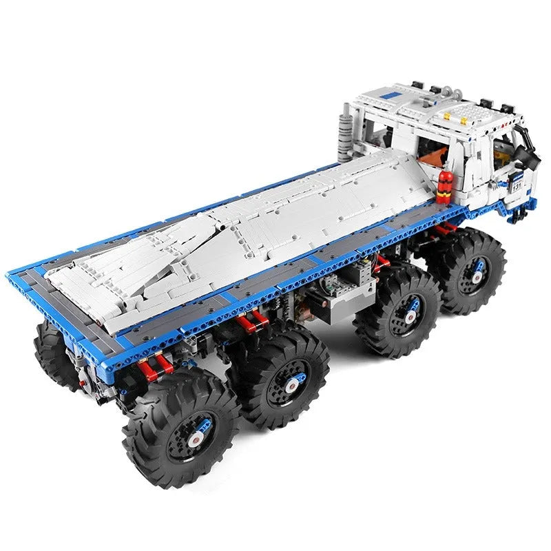 Mould King MOC Building Block Set: 13144 APP Motorized Heavy Tow Truck