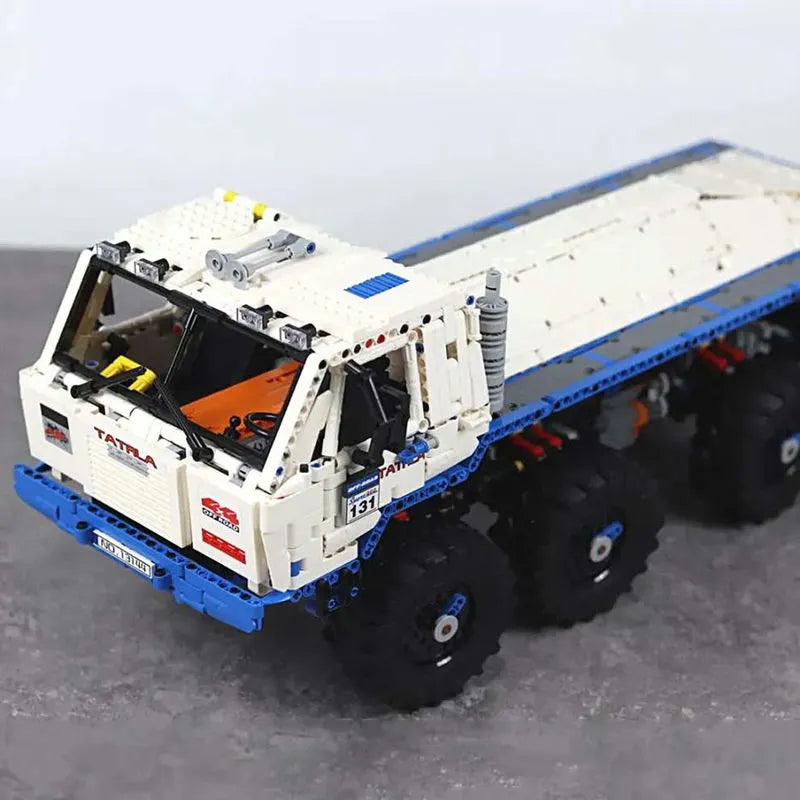 Mould King MOC Building Block Set: 13144 APP Motorized Heavy Tow Truck