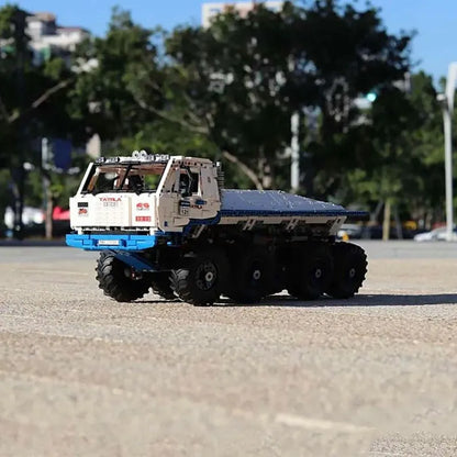Mould King MOC Building Block Set: 13144 APP Motorized Heavy Tow Truck