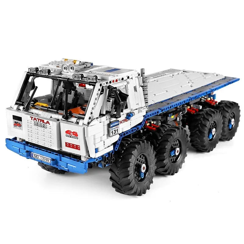 Mould King MOC Building Block Set: 13144 APP Motorized Heavy Tow Truck