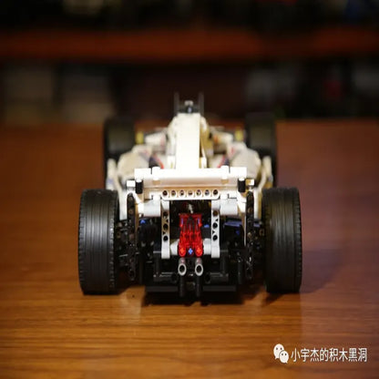Mould King MOC Motorized Building Block Set: Alternate F1 Super Racing Car 13117, Model K13117