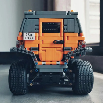 Mould King MOC Building Block Set: APP Motorized Siberian Off-Road Truck, Model 13088