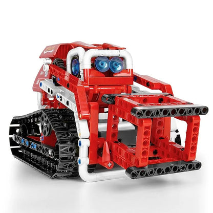 Mould King MOC Motorized Building Block Set: APP Transport RC Robot 15048, Model K15048