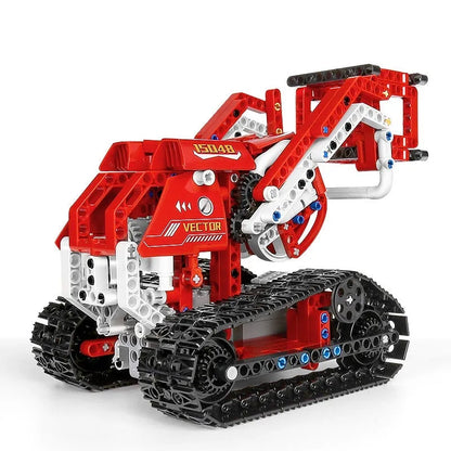 Mould King MOC Motorized Building Block Set: APP Transport RC Robot 15048, Model K15048