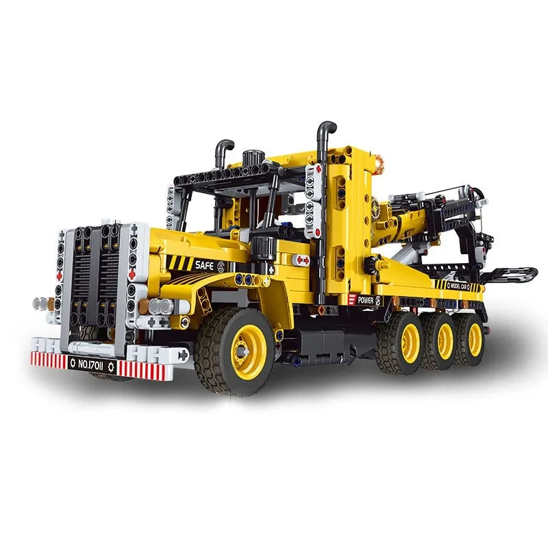 Mould King MOC Building Block Set: Heavy Tow Rescue Truck 17011