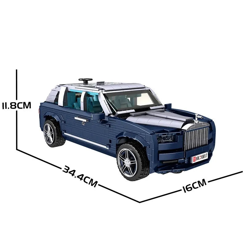 Mould King MOC Building Block Set: Classic Car RR Cullinan Kids 10017