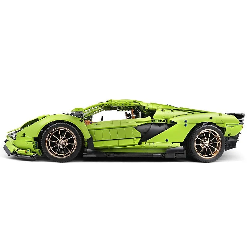 Mould King MOC Motorized Building Block Set: Lamborghini Hyper Racing Car 13057