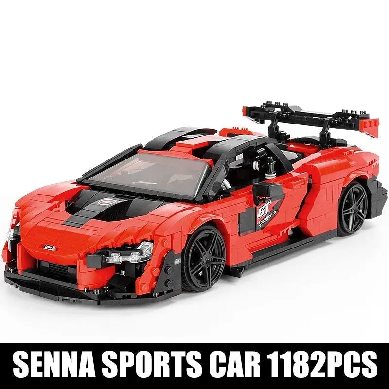 Mould King MOC Building Block Set: McLaren Senna Racing Sports Car 10007
