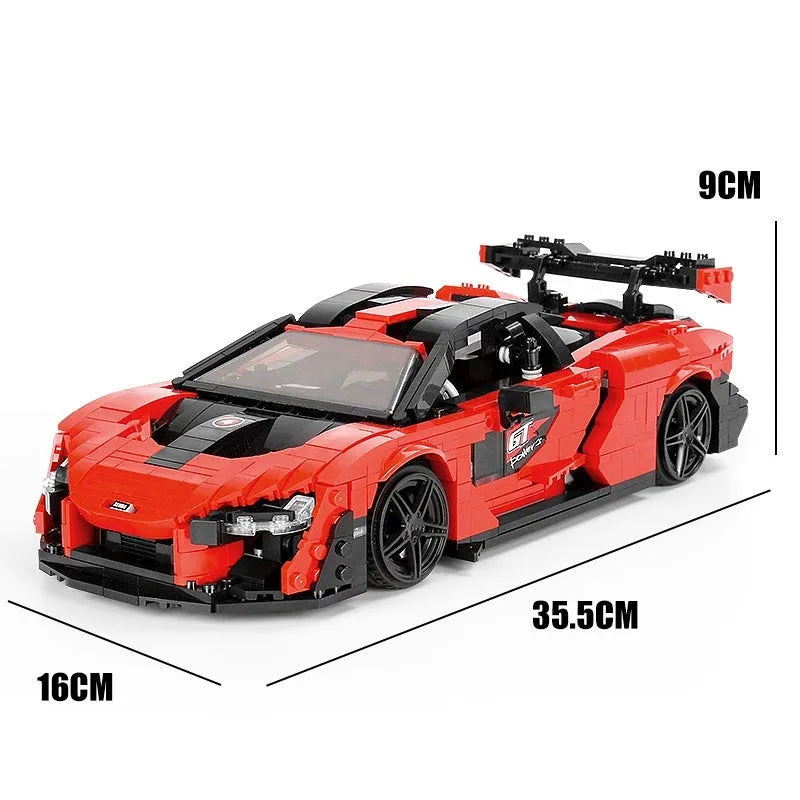 Mould King MOC Building Block Set: McLaren Senna Racing Sports Car 10007