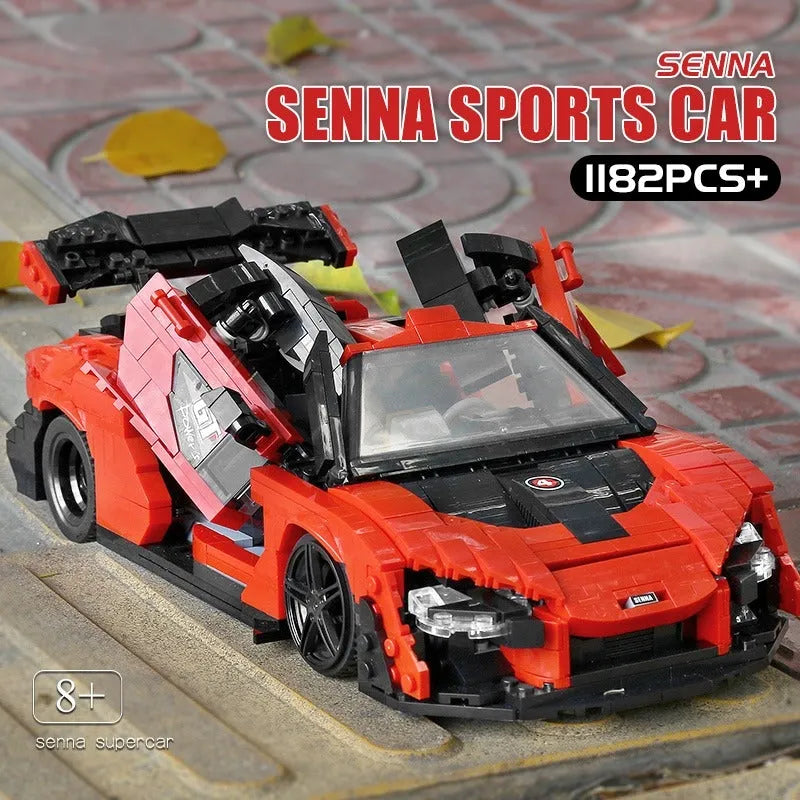 Mould King MOC Building Block Set: McLaren Senna Racing Sports Car 10007