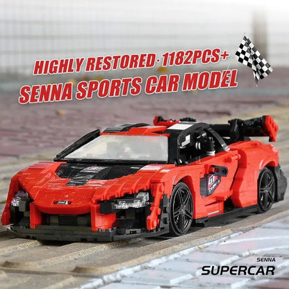 Mould King MOC Building Block Set: McLaren Senna Racing Sports Car 10007