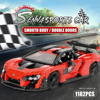 Mould King MOC Building Block Set: McLaren Senna Racing Sports Car 10007