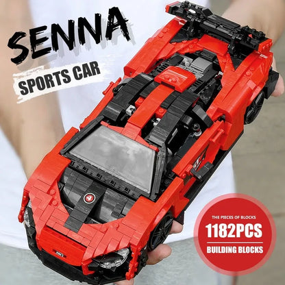 Mould King MOC Building Block Set: McLaren Senna Racing Sports Car 10007