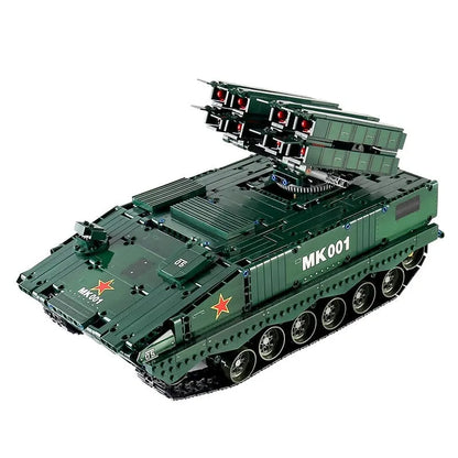 Mould King MOC Motorized Building Block Set: RC APP HJ10 anti-tank Missile, Model K20001