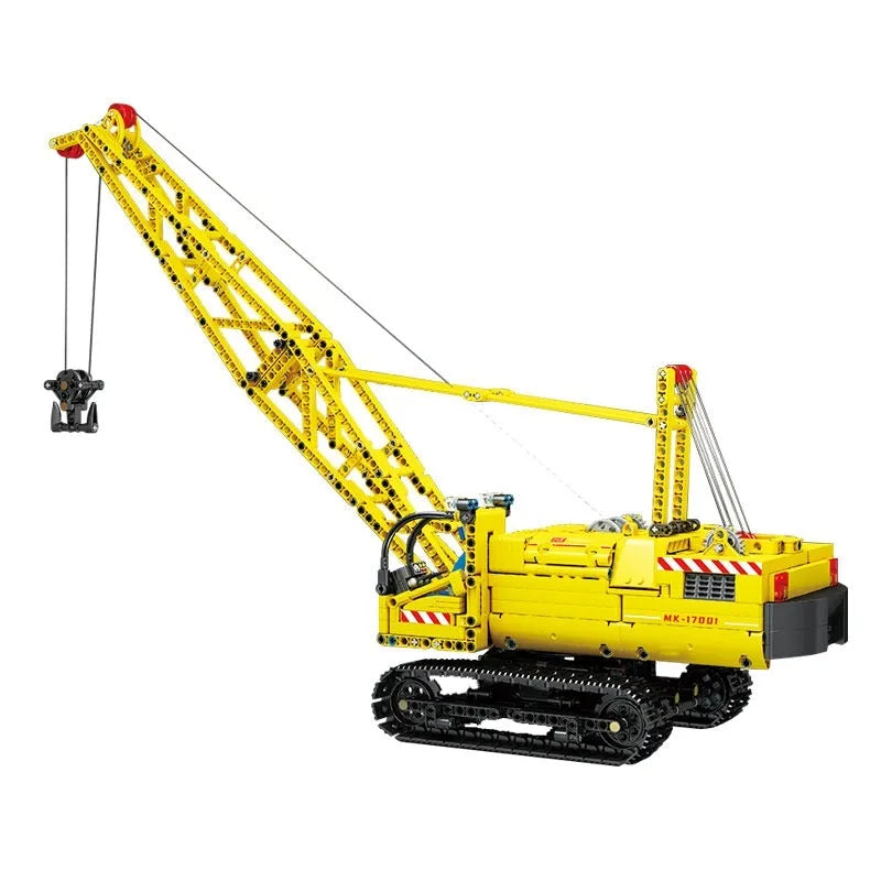 Mould King MOC Building Block Set: Motorized APP RC Crawler Crane, Model 17001