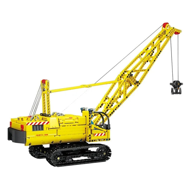 Mould King MOC Building Block Set: Motorized APP RC Crawler Crane, Model 17001