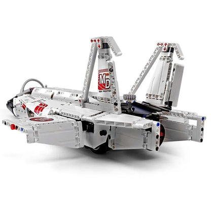 Mould King MOC Building Block Set: Motorized RC Air Racing Jet 15013, Model K15013