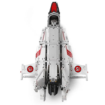 Mould King MOC Building Block Set: Motorized RC Air Racing Jet 15013, Model K15013