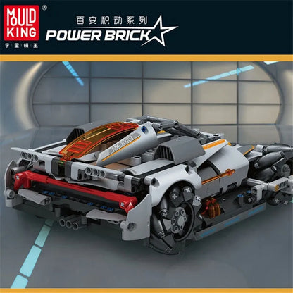 Mould King MOC Building Block Set: Motorized RC Desert Storm Car, Model K15052