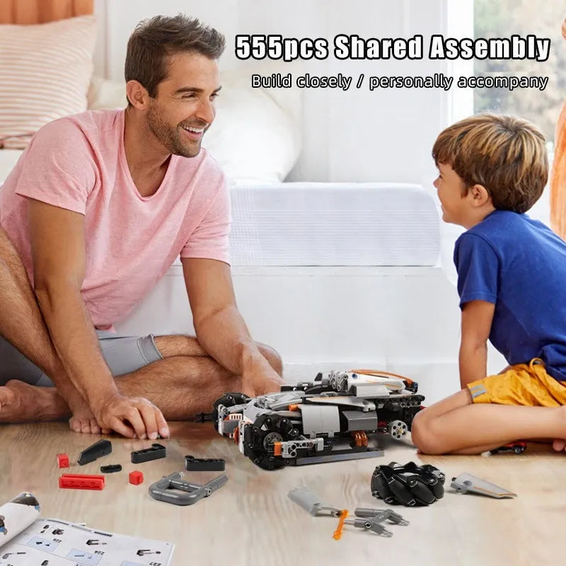 Mould King MOC Building Block Set: Motorized RC Desert Storm Car, Model K15052