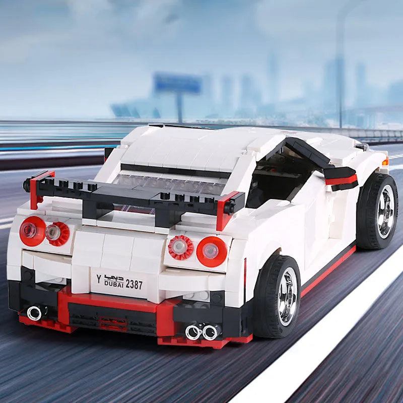 Mould King MOC Building Block Set: Nissan GTR R35 Racing Car 13104