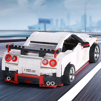 Mould King MOC Building Block Set: Nissan GTR R35 Racing Car 13104