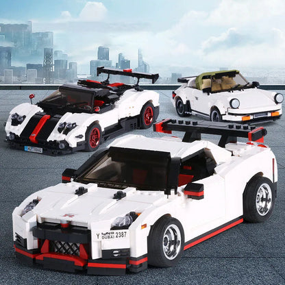 Mould King MOC Building Block Set: Nissan GTR R35 Racing Car 13104