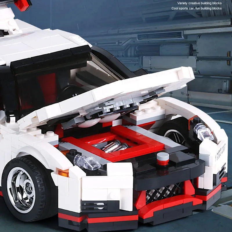 Mould King MOC Building Block Set: Nissan GTR R35 Racing Car 13104