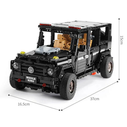 Mould King MOC Motorized Building Block Set: Off-Road SUV G500 AWD Wagon, Model K13068