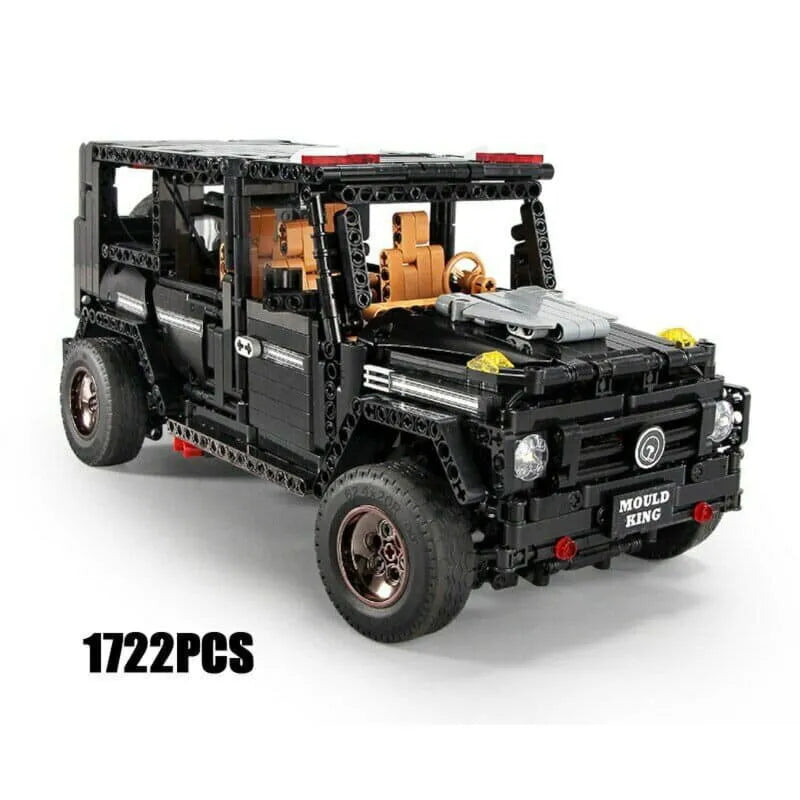 Mould King MOC Motorized Building Block Set: Off-Road SUV G500 AWD Wagon, Model K13068