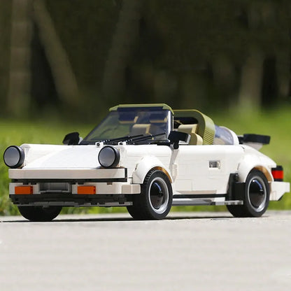 Mould King MOC Building Block Set: Porsche 911 Targa Racing Sports Car 13103