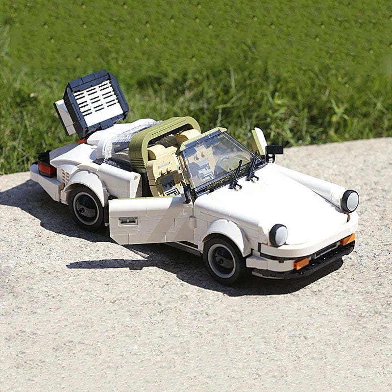 Mould King MOC Building Block Set: Porsche 911 Targa Racing Sports Car 13103