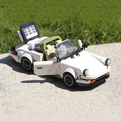Mould King MOC Building Block Set: Porsche 911 Targa Racing Sports Car 13103