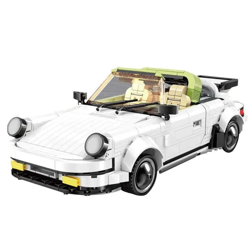Mould King MOC Building Block Set: Porsche 911 Targa Racing Sports Car 13103