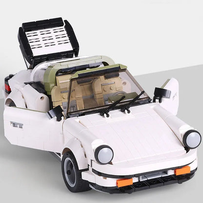 Mould King MOC Building Block Set: Porsche 911 Targa Racing Sports Car 13103