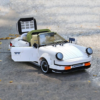 Mould King MOC Building Block Set: Porsche 911 Targa Racing Sports Car 13103