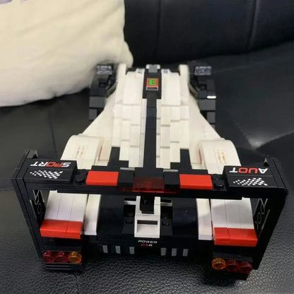 Mould King MOC Building Block Set: Porsche 919 Racing Sports Car 10002, Model K10002