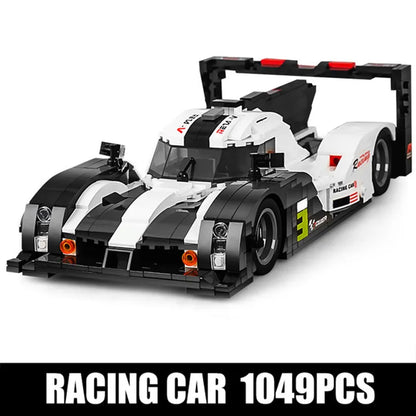 Mould King MOC Building Block Set: Porsche 919 Racing Sports Car 10002, Model K10002